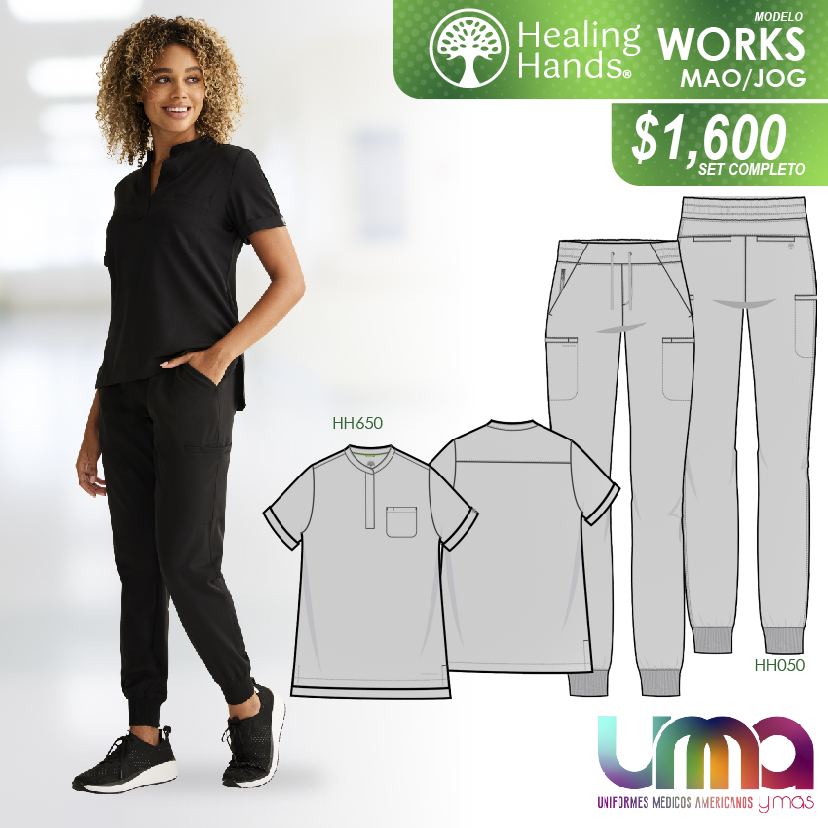 Uniformes medicos Healing Hands